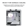 ASUS ROG Strix Helios GX601 White Edition ATX Mid Tower White / Silver