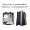 ASUS ROG Strix Helios GX601 White Edition ATX Mid Tower White / Silver