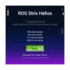 ASUS ROG Strix Helios GX601 White Edition ATX Mid Tower White / Silver