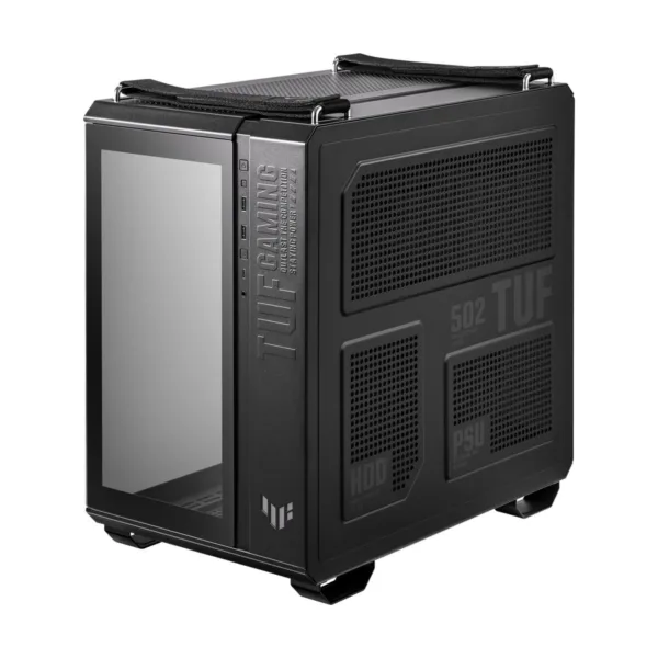 ASUS TUF Gaming GT502 ATX Mid-Tower Case, Black, USB 3.2 Type-C, 360mm Radiator Support