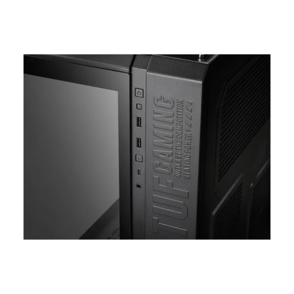 ASUS TUF Gaming GT502 ATX Mid-Tower Case, Black, USB 3.2 Type-C, 360mm Radiator Support