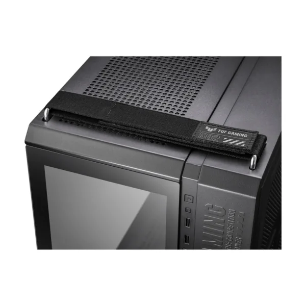 ASUS TUF Gaming GT502 ATX Mid-Tower Case, Black, USB 3.2 Type-C, 360mm Radiator Support