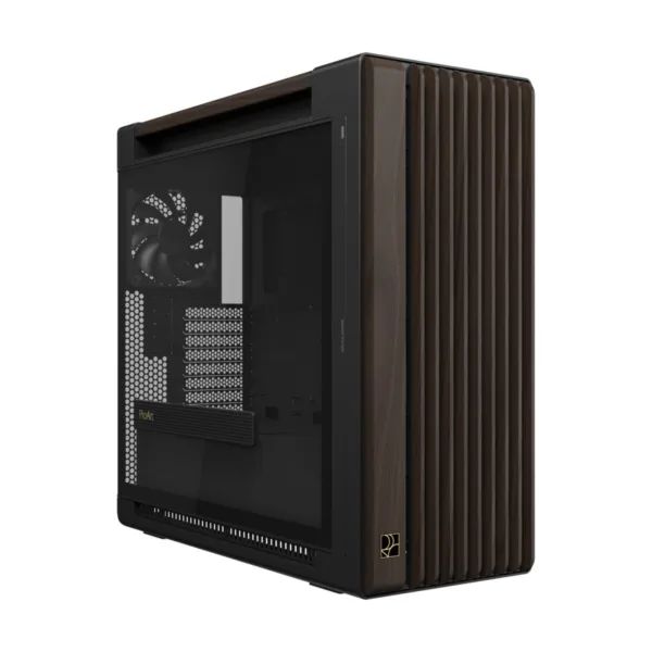 11-173-081-01.png ASUS ProArt PA602 Wood Edition E-ATX Mid-Tower Case, Modern Black, Tempered Glass, 3 Fans Included