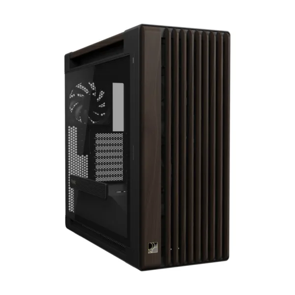 11-173-081-02.png ASUS ProArt PA602 Wood Edition E-ATX Mid-Tower Case, Modern Black, Tempered Glass, 3 Fans Included