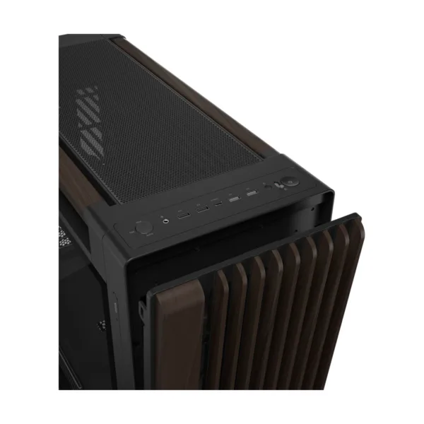 11-173-081-10.png ASUS ProArt PA602 Wood Edition E-ATX Mid-Tower Case, Modern Black, Tempered Glass, 3 Fans Included