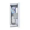 ASUS ROG Cronox ARGB White Edition Gaming Case, Four ARGB Fans, Curved Glass, 9.2" Screen