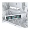 ASUS ROG Cronox ARGB White Edition Gaming Case, Four ARGB Fans, Curved Glass, 9.2" Screen