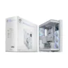 ASUS ROG Cronox ARGB White Edition Gaming Case, Four ARGB Fans, Curved Glass, 9.2" Screen