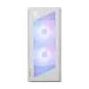 MSI MPG Velox 300R Airflow PZ Mid-Tower Gaming Case, White, 2x 160mm Fans, 360mm Radiator