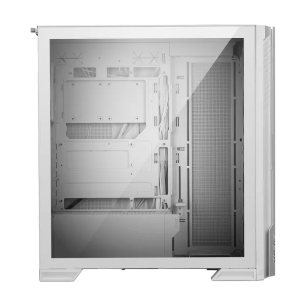 MSI MPG Velox 300R Airflow PZ Mid-Tower Gaming Case, White, 2x 160mm Fans, 360mm Radiator