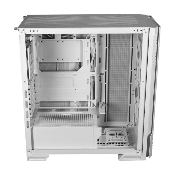MSI MPG Velox 300R Airflow PZ Mid-Tower Gaming Case, White, 2x 160mm Fans, 360mm Radiator
