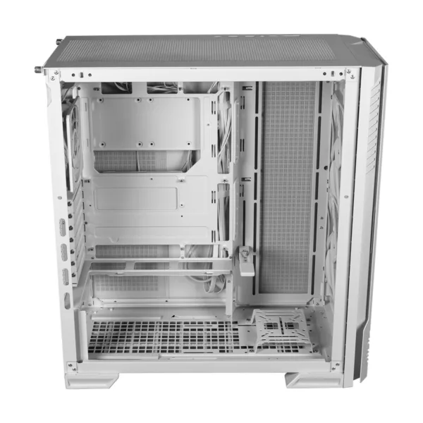 MSI MPG Velox 300R Airflow PZ Mid-Tower Gaming Case, White, 2x 160mm Fans, 360mm Radiator