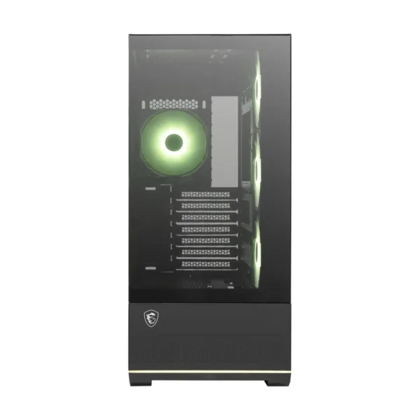 MSI MAG PANO 110R PZ Mid-Tower Gaming Case, Tempered Glass, 4x 120mm ARGB Fans, 360mm Radiator