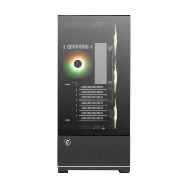 MSI MAG PANO 110R PZ Mid-Tower Gaming Case, Tempered Glass, 4x 120mm ARGB Fans, 360mm Radiator
