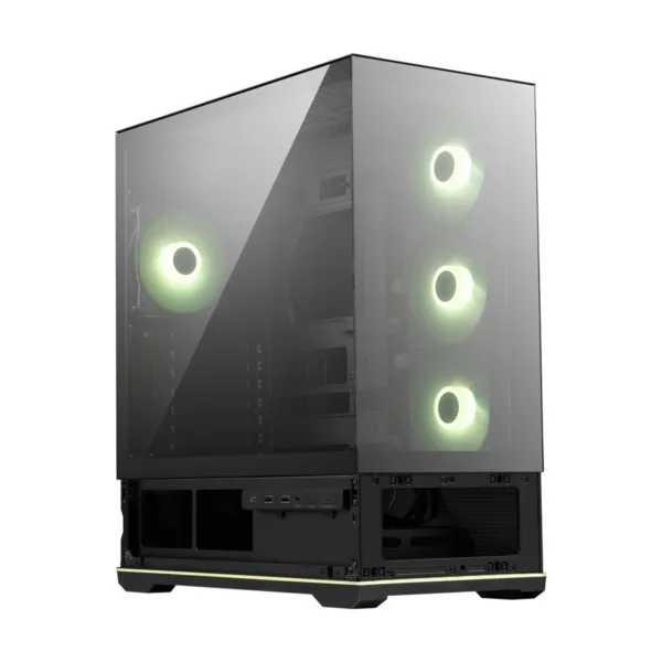 MSI MAG PANO 110R PZ Mid-Tower Gaming Case, Tempered Glass, 4x 120mm ARGB Fans, 360mm Radiator