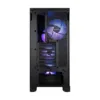 MSI MPG GUNGNIR 211R AIRFLOW PZ Mid-Tower Gaming Case, Back Connect, 4x 120mm ARGB Fans, Black