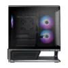 MSI MPG VIXTA 300R PZ Mid-Tower ATX Gaming Case, Curved Glass, 3 ARGB Fans, Black