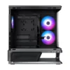 MSI MPG VIXTA 300R PZ Mid-Tower ATX Gaming Case, Curved Glass, 3 ARGB Fans, Black