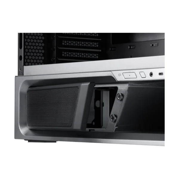 MSI MPG VIXTA 300R PZ Mid-Tower ATX Gaming Case, Curved Glass, 3 ARGB Fans, Black