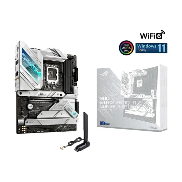 13-119-505-V07.jpg ASUS ROG STRIX Z690-A GAMING WIFI D4 LGA 1700 Motherboard, DDR4, LGA 1700/1200 Cooler Holes