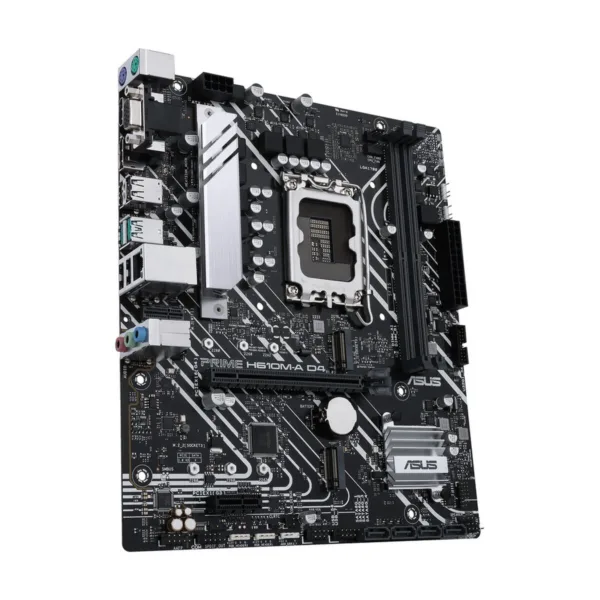 ASUS PRIME H610M-A D4-CSM LGA 1700 * Dedicated LGA1700 mounting bracket is required.