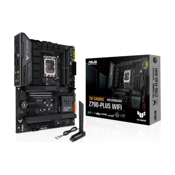 ASUS TUF Gaming Z790-Plus WiFi LGA 1700 ATX Motherboard, DDR5, 4x M.2, PCIe 5.0, 2.5Gb LAN