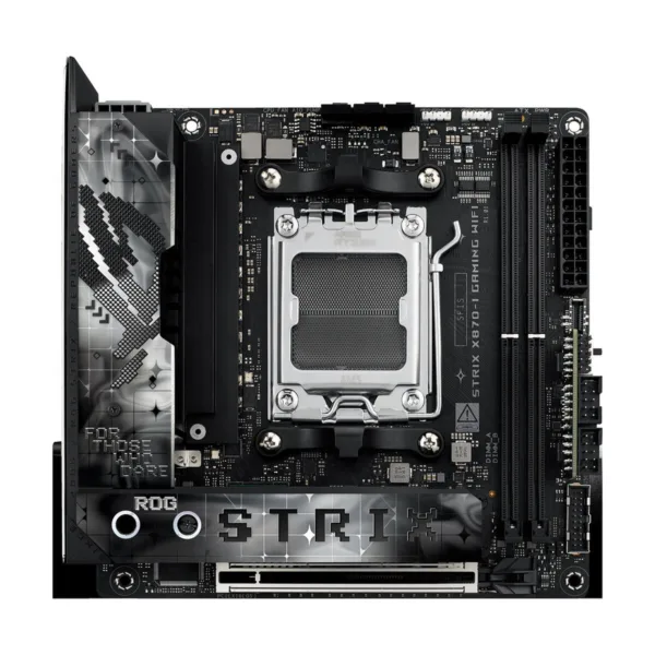 13-119-685-01.jpg ASUS ROG STRIX X870-I GAMING WIFI AM5 Mini-ITX Motherboard, DDR5, 2x M.2, PCIe 5.0, Wi-Fi 7, USB4