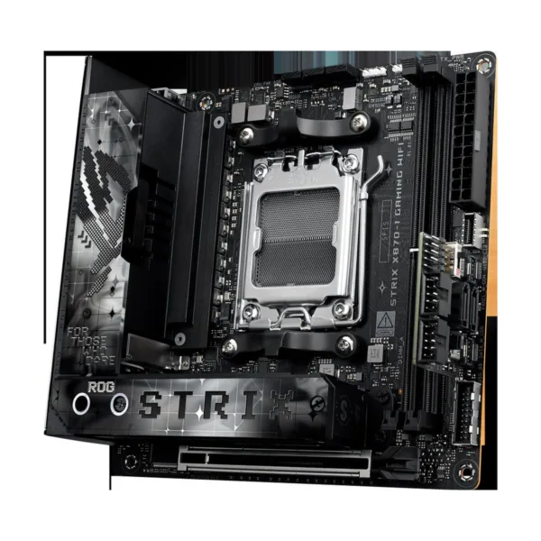 13-119-685-02.jpg ASUS ROG STRIX X870-I GAMING WIFI AM5 Mini-ITX Motherboard, DDR5, 2x M.2, PCIe 5.0, Wi-Fi 7, USB4