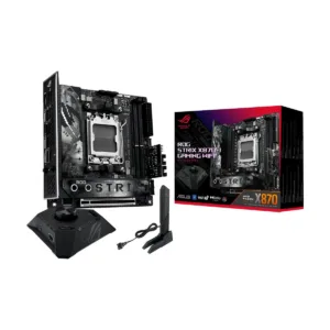 ASUS ROG STRIX X870-I GAMING WIFI AM5 Mini-ITX Motherboard, DDR5, 2x M.2, PCIe 5.0, Wi-Fi 7, USB4