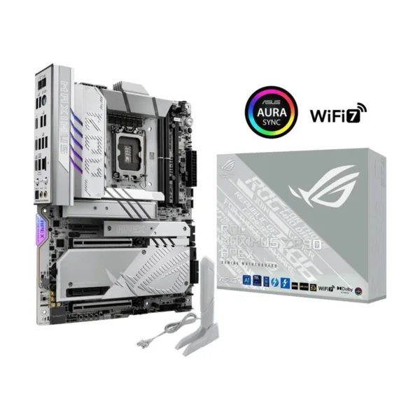 13-119-690-02.png ASUS ROG MAXIMUS Z890 APEX LGA 1851 ATX Motherboard, DDR5, 3x PCIe 5.0 M.2, Thunderbolt 4, Wi-Fi 7