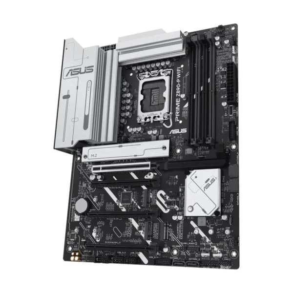 ASUS PRIME Z890-P WIFI LGA 1851 ATX Motherboard, DDR5, 4x M.2, PCIe 5.0, Thunderbolt 4, Wi-Fi 7