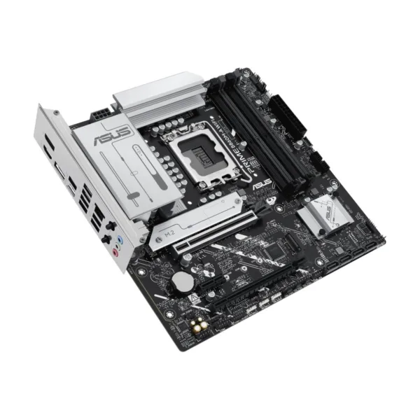 ASUS PRIME B860M-A WIFI-CSM LGA 1851 Micro-ATX Motherboard, DDR5, 2x M.2, Wi-Fi 6E, 2.5Gb LAN