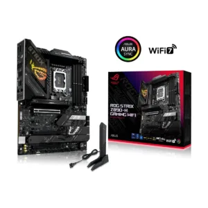 ASUS ROG STRIX Z890-H GAMING WIFI LGA 1851 ATX Motherboard, DDR5, 4x M.2, Wi-Fi 7, 5Gb LAN