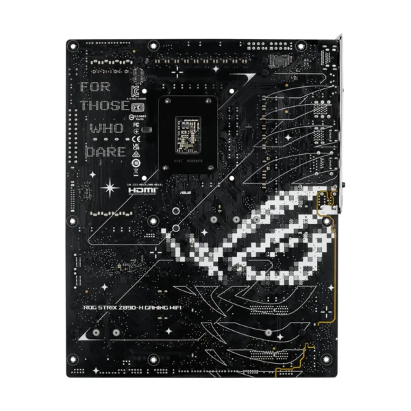 ASUS ROG STRIX Z890-H GAMING WIFI LGA 1851 ATX Motherboard, DDR5, 4x M.2, Wi-Fi 7, 5Gb LAN