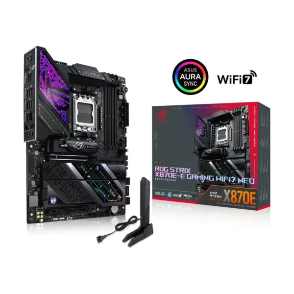 13-119-777-14.png ASUS ROG STRIX X870E-E GAMING WIFI7 NEO AM5 ATX Motherboard, DDR5, 5x M.2, PCIe 5.0, Dual USB4
