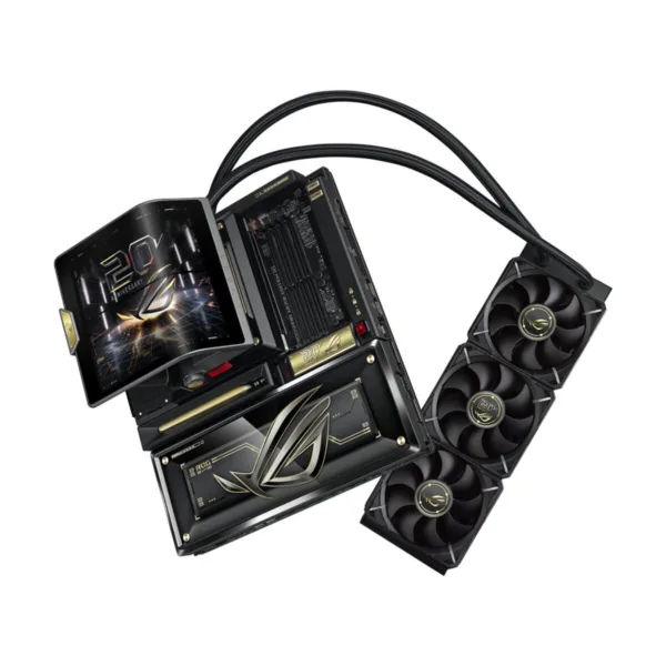 ASUS ROG CROSSHAIR X870E EDITION 20 AM5 E-ATX Motherboard, DDR5, 9x M.2, Includes ROG Ryujin 360 AIO