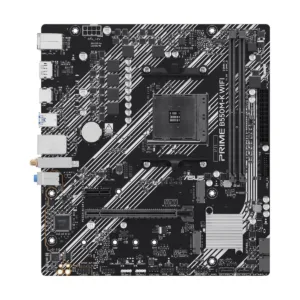 ASUS PRIME B550M-K WIFI AM4 Micro-ATX Motherboard, DDR4, PCIe 4.0, 2x M.2, Wi-Fi 6