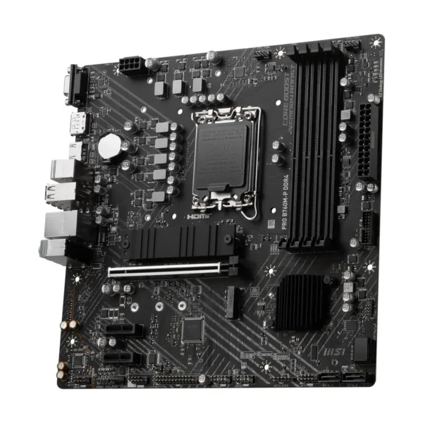 MSI PRO B760M-P DDR4 LGA 1700 Intel B760 SATA 6Gb/s Micro ATX Motherboard