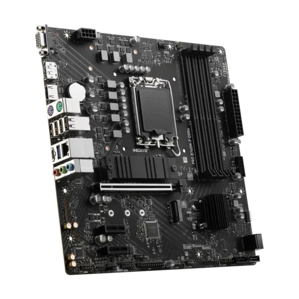 MSI PRO B760M-P DDR4 LGA 1700 Intel B760 SATA 6Gb/s Micro ATX Motherboard