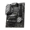 MSI B760 GAMING PLUS WIFI LGA 1700 ATX Motherboard, DDR5, PCIe 4.0, Wi-Fi 6E, 2.5G LAN