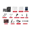 MSI MAG X870 TOMAHAWK WIFI AM5 ATX Motherboard, DDR5, PCIe 5.0, M.2 Gen5, Wi-Fi 7, 5G LAN