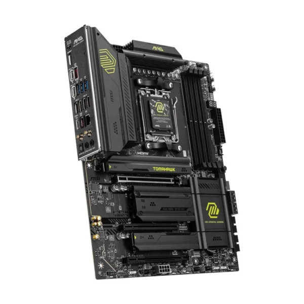 MSI MAG X870 TOMAHAWK WIFI AM5 ATX Motherboard, DDR5, PCIe 5.0, M.2 Gen5, Wi-Fi 7, 5G LAN