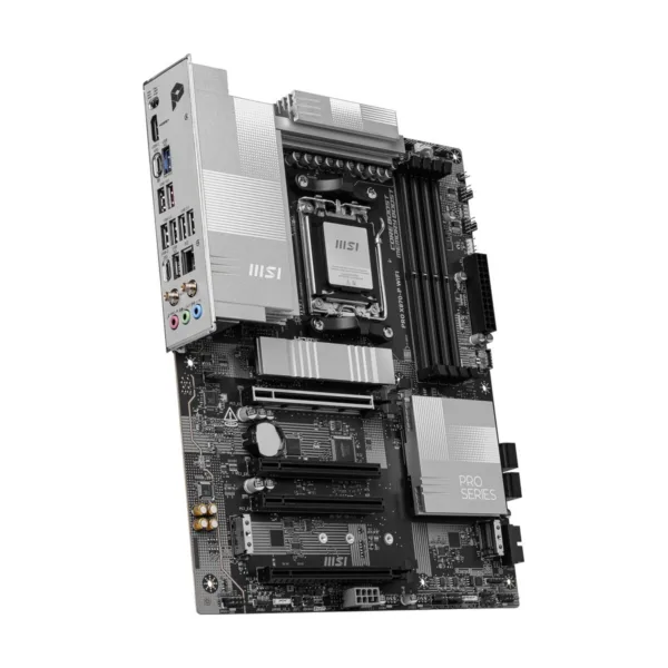 MSI PRO X870-P WIFI AM5 ATX Motherboard, DDR5, PCIe 5.0, M.2 Gen5, Wi-Fi 7, 5G LAN