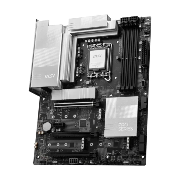 MSI PRO Z890-P WIFI LGA 1851 ATX Motherboard, DDR5, PCIe 5.0, M.2 Gen5, Wi-Fi 7, 5G LAN
