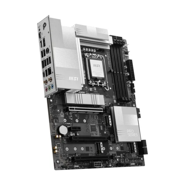 MSI PRO Z890-P WIFI LGA 1851 ATX Motherboard, DDR5, PCIe 5.0, M.2 Gen5, Wi-Fi 7, 5G LAN