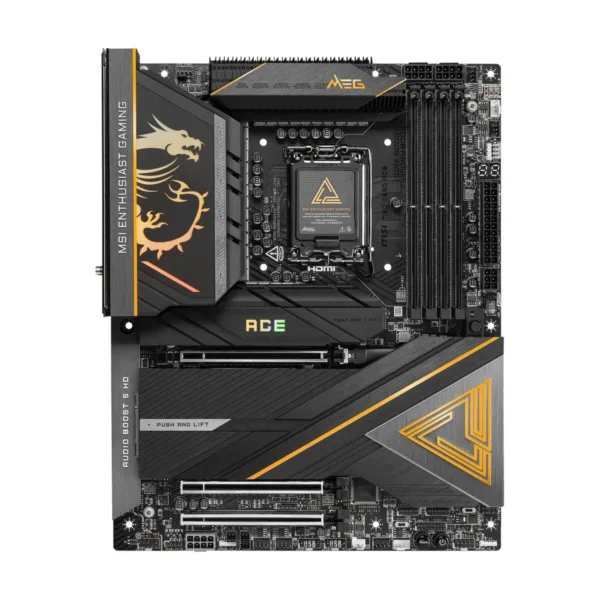 13-144-673-15.png MSI MEG Z890 ACE LGA 1851 ATX Motherboard, DDR5, M.2 Gen5, Thunderbolt 4, Wi-Fi 7, 10G LAN