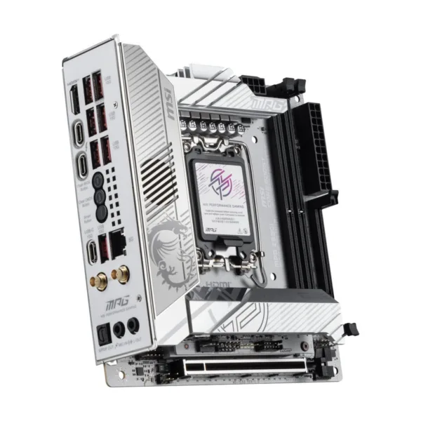 13-144-681-14.jpg MSI MPG Z890I EDGE TI WIFI LGA 1851 Mini-ITX Motherboard, White, DDR5, M.2 Gen5, Wi-Fi 7