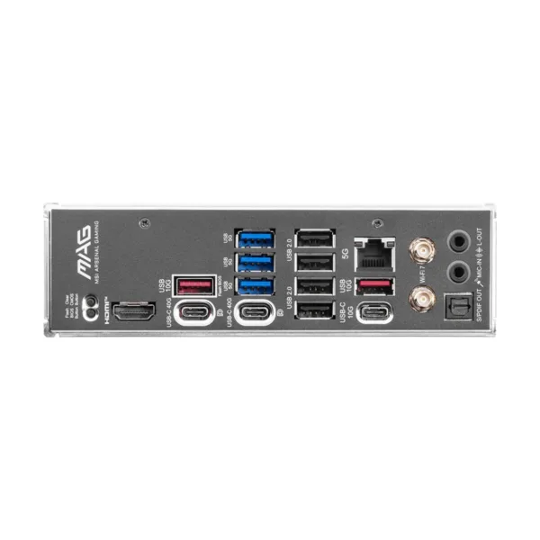 MSI MAG X870E TOMAHAWK WIFI AM5 ATX Motherboard, DDR5, PCIe 5.0, M.2 Gen5, Wi-Fi 7, 5G LAN