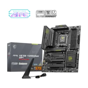 MSI MAG X870E TOMAHAWK WIFI AM5 ATX Motherboard, DDR5, PCIe 5.0, M.2 Gen5, Wi-Fi 7, 5G LAN
