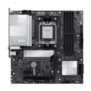 MSI PRO B850M-A WIFI AM5 Micro-ATX Motherboard, Wi-Fi 7, 5G LAN, Dual M.2